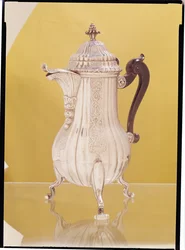 Kleine koffiepot (zilver)